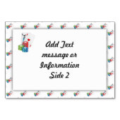 Blackjack met Poker Chips Kaart (Achterkant)