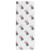 Blackjack met Poker Chips Wijn Cadeautas (Achterkant)