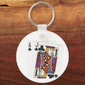 Blackjack Players Lucky Sleutelhanger (Voorkant)