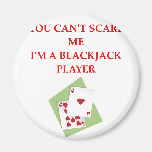 BLACKJACK.png Magneet (Voorkant)