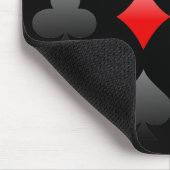 Blackjack/pokerkaarteenheden: Vectorkunst: Mousepa Muismat (Hoek)