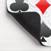 Blackjack/pokerkaarteenheden: Vectorkunst: Mousepa Muismat (Hoek)