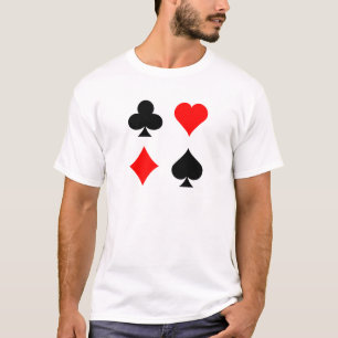 Blackjack/pokerkaarteenheden: Vectorkunst: T-shirt
