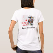 Blackjack Queen's the Universe Shirt (Achterkant)