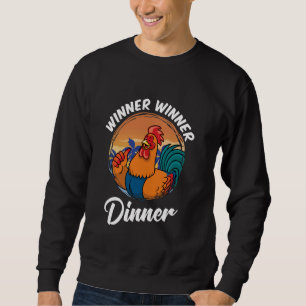 Blackjack WINNAAR CHICK DINNER Grappig Trui
