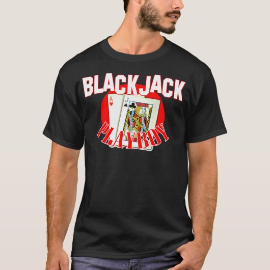 BLACKJACKPLAYBOY T-SHIRT (Voorkant)
