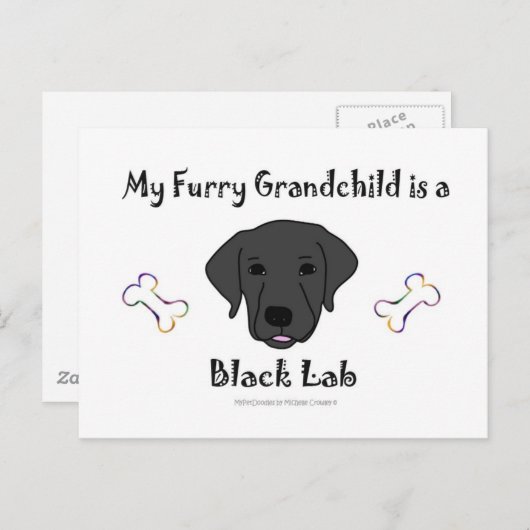 BLackLab Briefkaart (Voorkant / Achterkant)