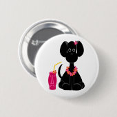 Blacklab Leilani Pin Ronde Button 5,7 Cm (Voorkant /achterkant)