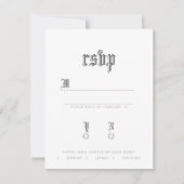 Blackletter RSVP (Voorkant)