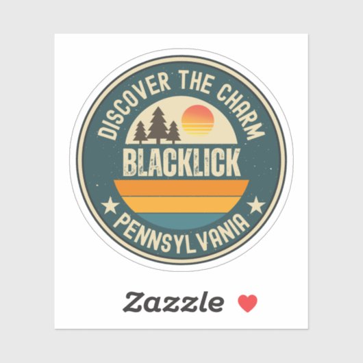 Blacklick, Pennsylvania Sticker (Vel)