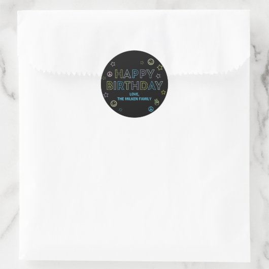 Blacklight Gift Stickers (Tas)