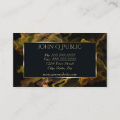 Blacklight Goudstoom voor Vapewinkels Visitekaartje (Achterkant)