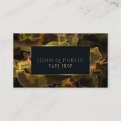 Blacklight Goudstoom voor Vapewinkels Visitekaartje (Voorkant)