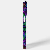 Blacklight Graffiti-ontwerp Case-Mate iPhone Case (Achterkant / Rechts)