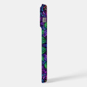 Blacklight Graffiti-ontwerp iPhone Hoesje (Linkerkant)