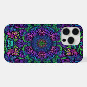 Blacklight Graffiti-ontwerp iPhone Hoesje (Achterkant horizontaal)