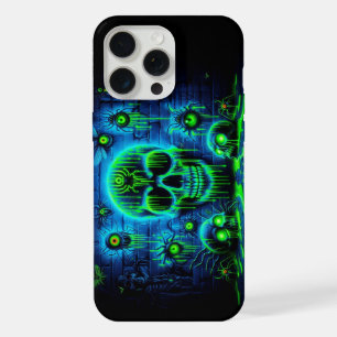 Blacklight-graffitidesign iPhone 15 Pro Max Case