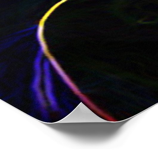 Blacklight Horses Poster Print - Paarden Posters (Hoek)