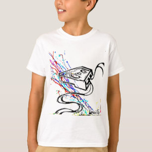 Blacklight/Neon Splash Cassette Unwond (Levi G.) T-shirt
