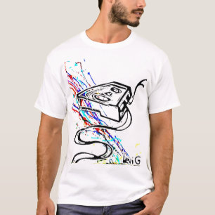 Blacklight/Neon Splash Cassette Unwond (Levi G.) T-shirt