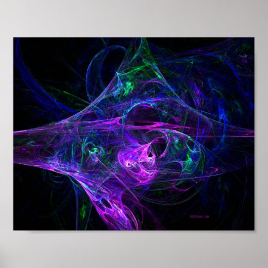 Blacklight Nightmare 8 x 10 inch afdrukken Poster (Voorkant)