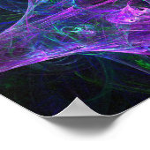 Blacklight Nightmare: Fractal Print (Hoek)