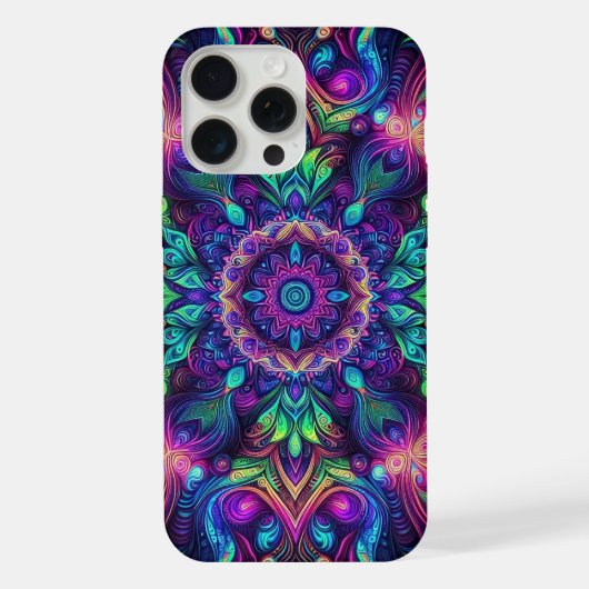 Blacklight ontwerp iPhone hoesje (Achterkant)