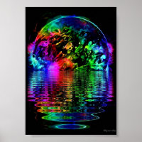 Blacklight zonnereflecties