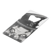 BlackLines Happy Teeth Clown Bottle Opener Creditkaart Flessenopener (Achterkant Gekanteld)