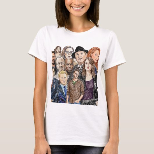 Blacklist - Collage T-shirt (Voorkant)