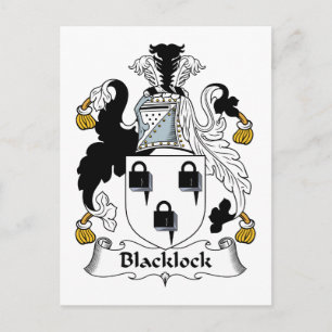 Blacklock Family Crest Briefkaart