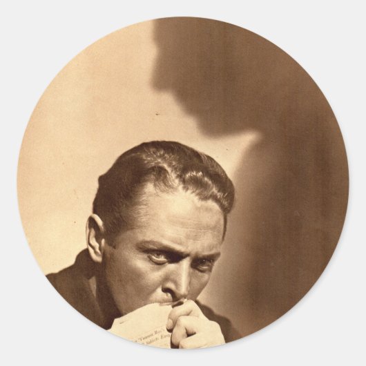 BLACKMAIL of iets gelijkaardigs Ronde Sticker (Voorkant)