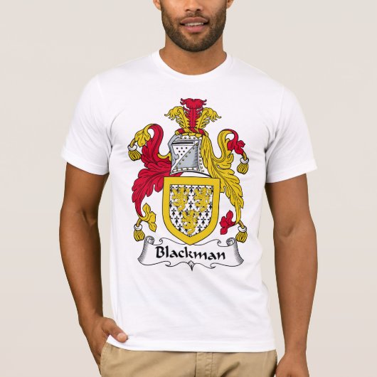 Blackman Family Crest T-shirt (Voorkant)