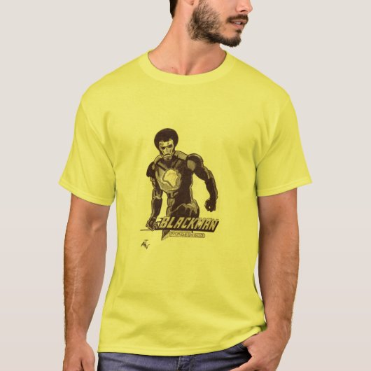 "BLACKMAN"T-Shirt T-shirt (Voorkant)