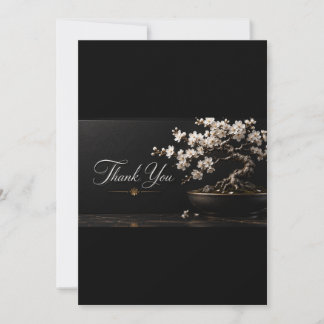 Blackmere & Co. Bonsai Dankkaart | Zen Luxe Bedankkaart