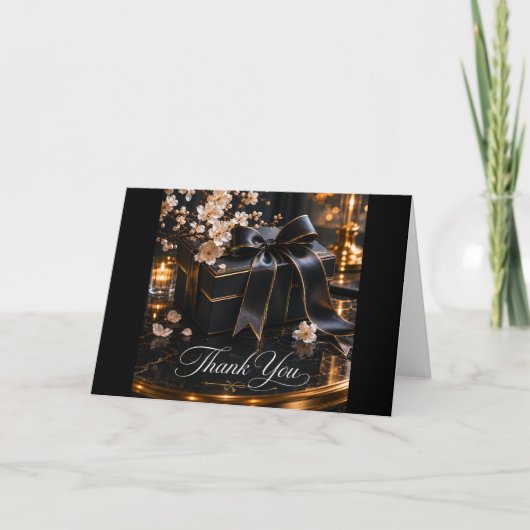 Blackmere & Co. Luxe Geschenkdoos Bedankkaart | B Kaart (Voorkant)