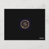 Blackmere & Co. Luxe Trapkaart |  Briefkaart (Achterkant)