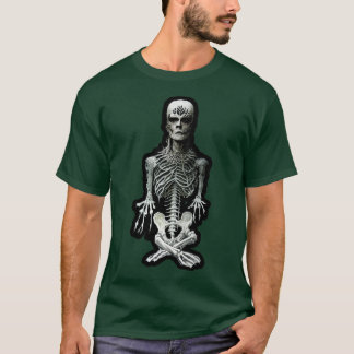 BlackMetal Homunculus Skeleton Artwork T-shirt