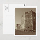 Blackness Castle Duo Tone Briefkaart (Voorkant / Achterkant)
