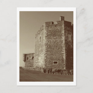Blackness Castle Duo Tone Briefkaart