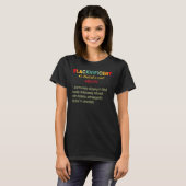 Blacknificant Definition Black History maand Afrik T-shirt (Voorkant volledig)