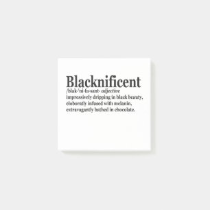 Blacknificant Definition Pro Black History Maand Post-it® Notes