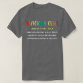 Blacknificent Definition 1 T-shirt (Design voorkant)