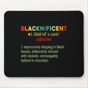 Blacknificent Definition Black Pride Afrikaans Zwa Muismat