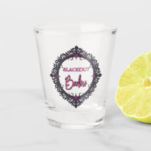 Blackout Barbie Shotglas