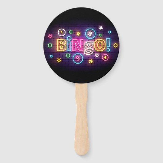 Blackout Bingo Fan Handwaaier (Voorkant)