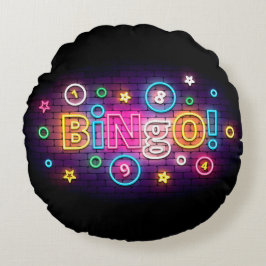 Blackout Bingo Round Pillow Rond Kussen
