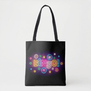 Blackout Bingo Shoulder Bag Tote Bag