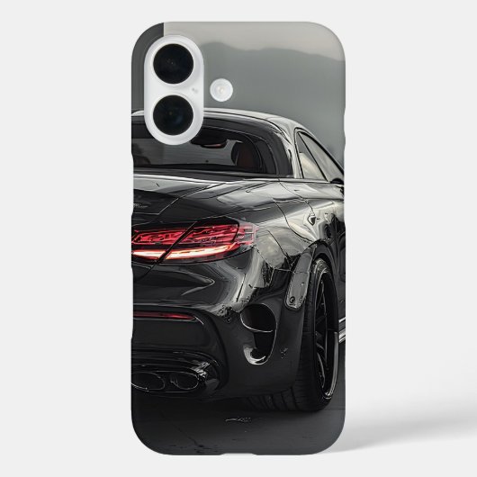 Blackout Coupe Prestatie Case-Mate iPhone Case (Achterkant)