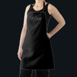 Blackout Modern minimalistisch trendy gepersonalis Schort<br><div class="desc">Het Blackout Modern Minimalist Trendy Personalized Schort is een verfijnd en praktisch accessoire, ideaal voor verschillende gelegenheden. Dit gepersonaliseerde schort is een uitstekende keuze voor vrouwen en dient als een doordacht Moederdag cadeau op maat. Het slanke ontwerp en maatwerk maken het een ideaal keuken schort voor moeders die genieten van...</div>